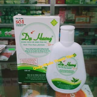 Dạ Hương trà xanh chai 100ml