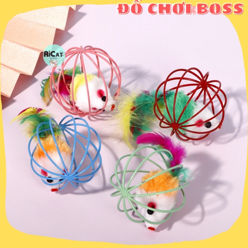 Đồ chơi cho Mèo cưng - Bóng Lồng Chuột