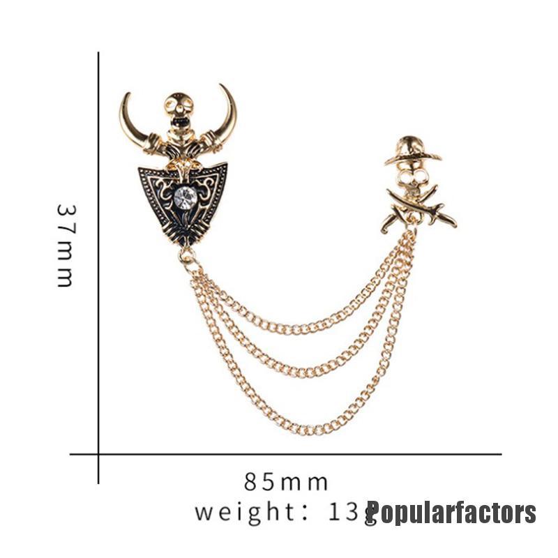 Trâm cài áo hình mỏ neo sang trọng