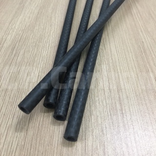 Ống Carbon 3K rỗng dài 1 mét đường kính ngoài 7mm, đường kính trong 4mm