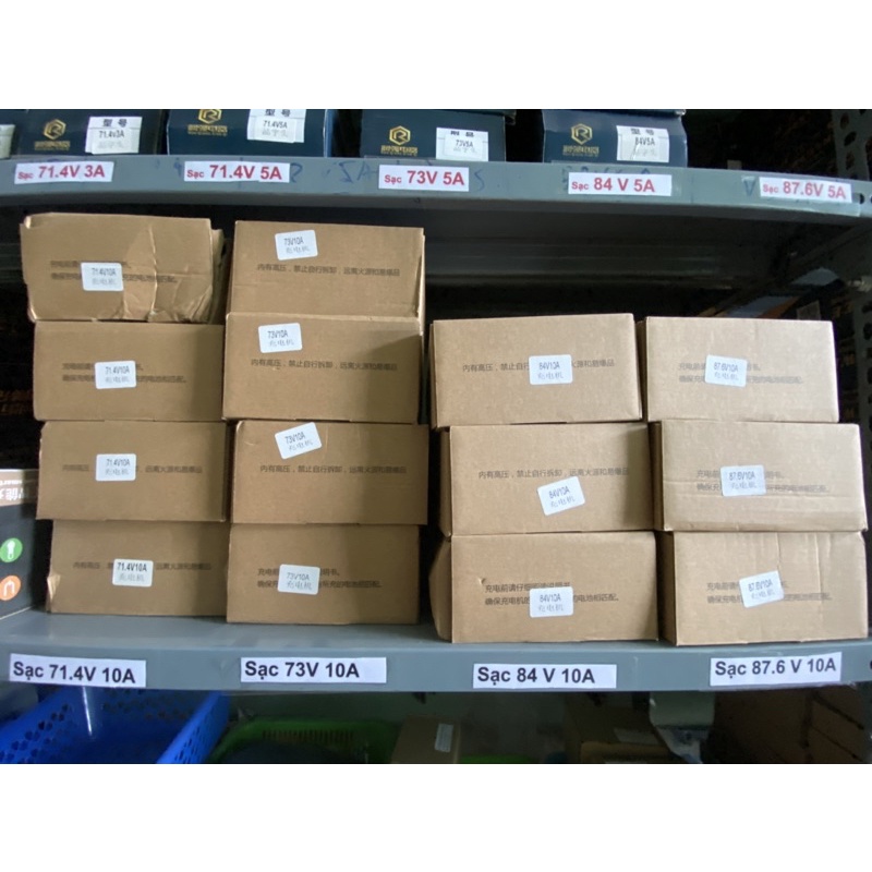 Sạc Nhanh Pin Lithium - Sạc Chất Lượng Cao, Pin xe điện, 48V/60V/72V -10A vỏ nhôm
