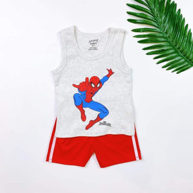 Bộ 3 lỗ SPIDERMAN GHI cho bé trai