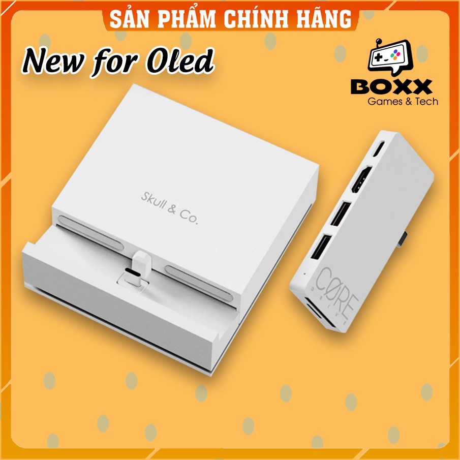 Jumpgate Dock cho Nintendo Switch OLED chính hãng Skull &amp; Co
