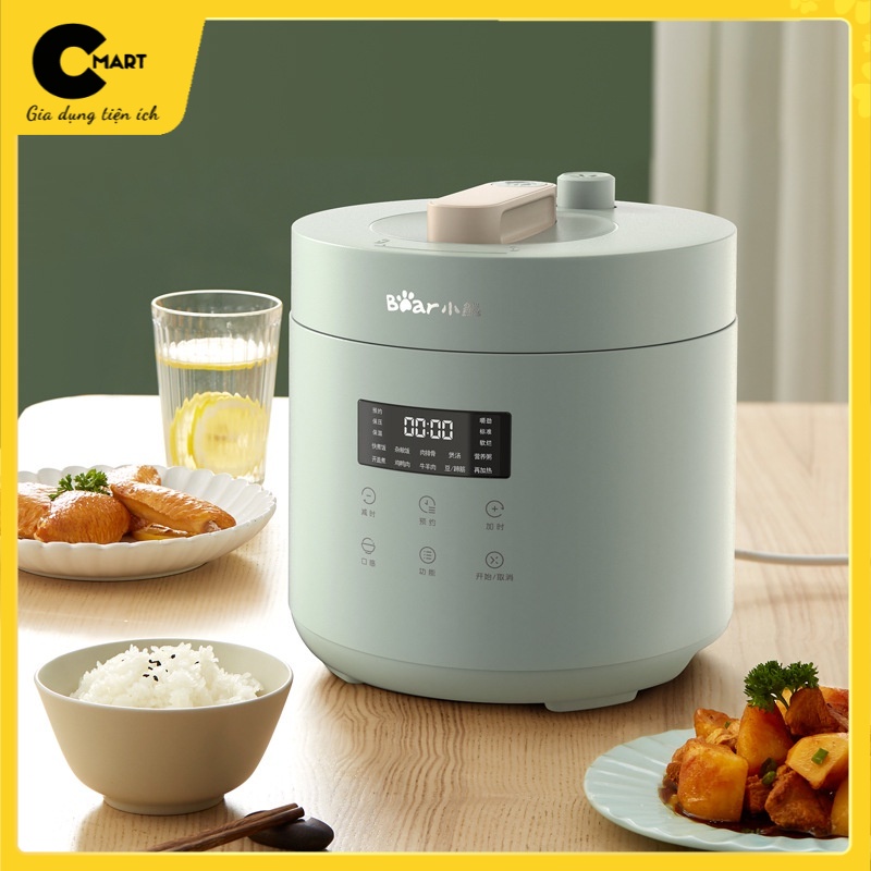 Nồi Áp Suất Điện Đa Năng Bear YLB-A25F1 Chính Hãng [CMART_GIA DỤNG TIỆN ÍCH]