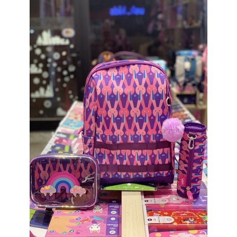 Balo chống gù kèm  túi  khoách  chéo UEK mẫu  mới  cực  hot - UEKK03