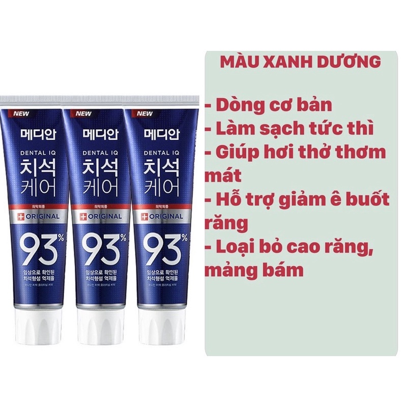 Kem đánh răng Median 93% Hàn Quốc 120g