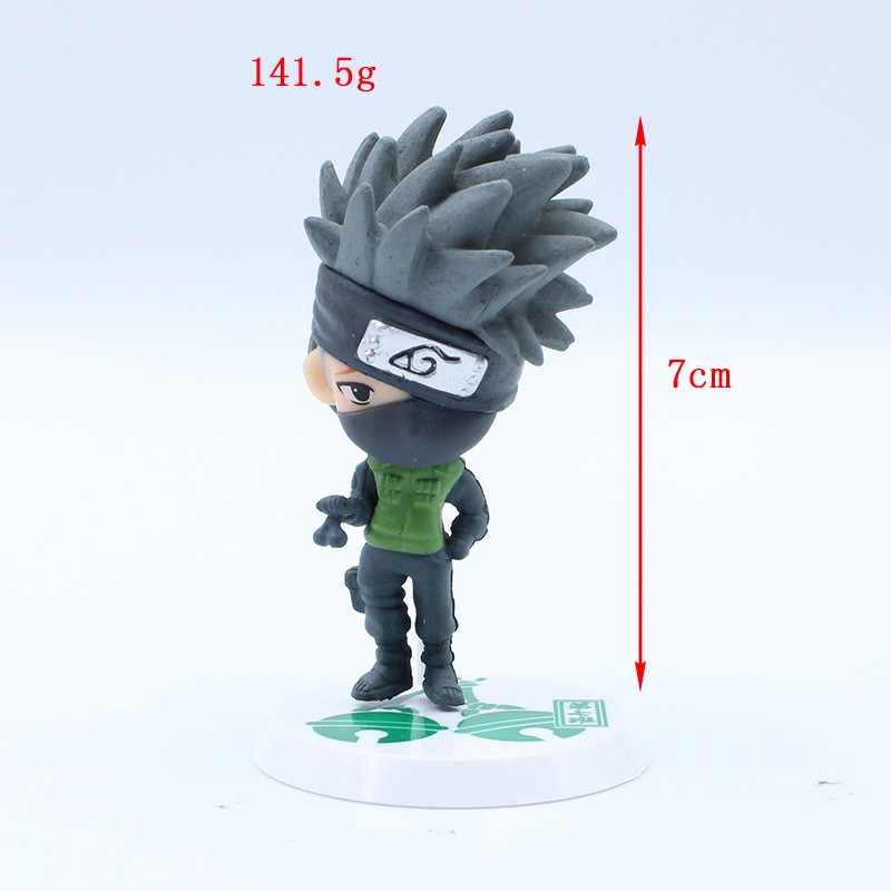 [SET 6 NARUTO] MÔ HÌNH 6 NHÂN VẬT NARUTO SIÊU NGẦU, DỄ THƯƠNG