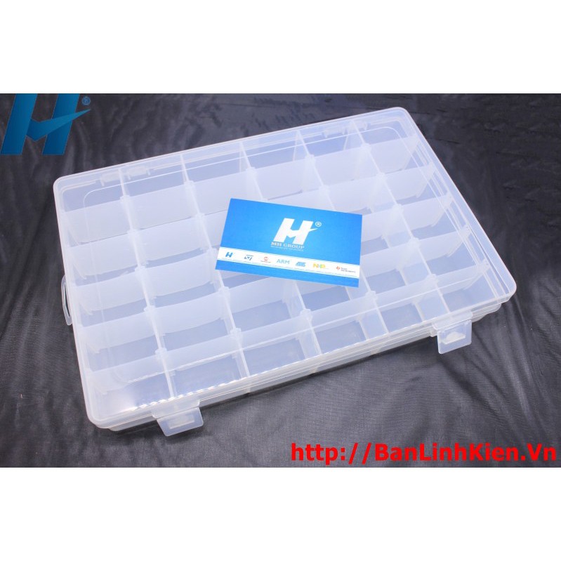 Hộp Đựng Linh Kiện 36 Ngăn (Đựng Phụ Kiện Trang Sức)