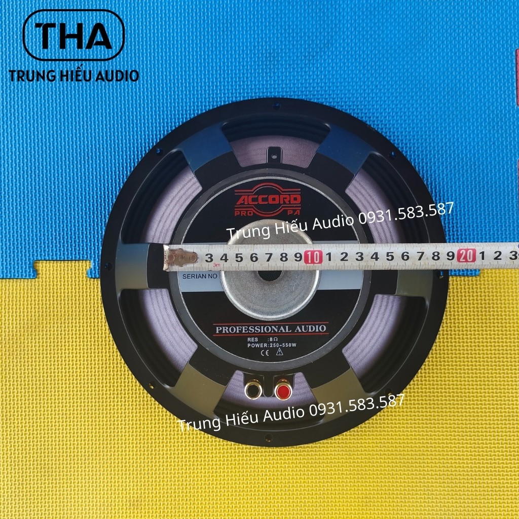 Loa Bass 30 Rời Accord Từ 140 Coil 51 8Ω, Màng Vãi Nhện Cao Nâu, Loa Bát 30 Gân Vãi Tẩm Dầu (Giá 1 Cặp) Trung Hiếu Audio