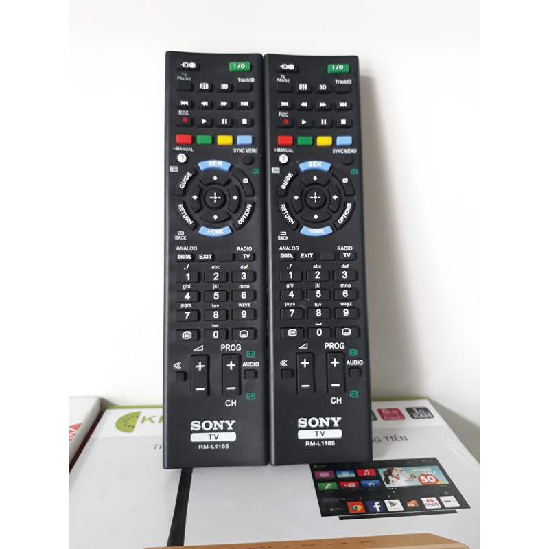 Remote tivi LCD SONY model 1165-Bh đổi mới