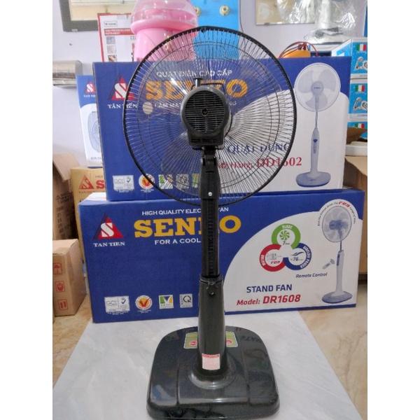 Quạt Hoa Phượng QB.40Cm