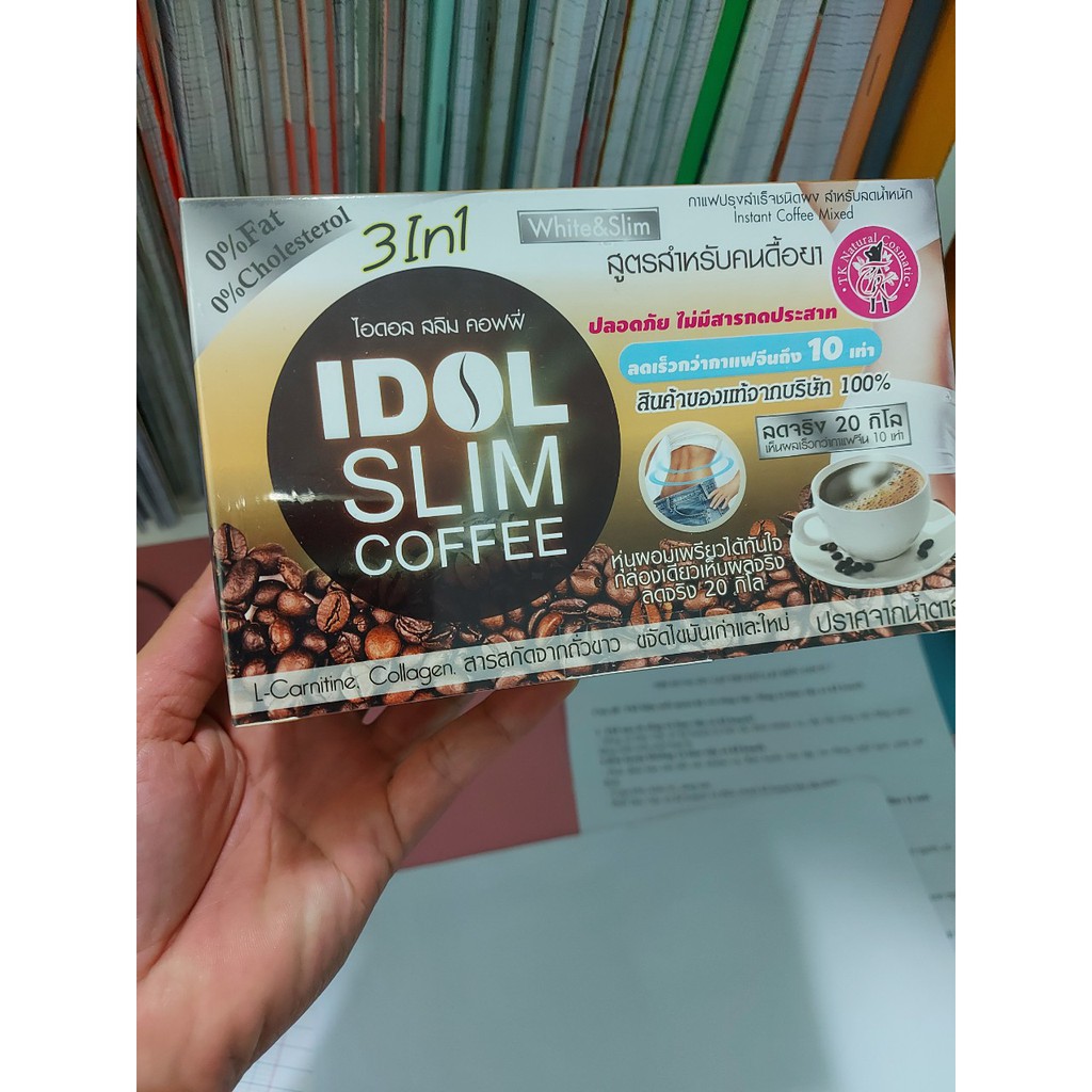 CAFE GIẢM CÂN IDOL SLIM COFFEE mẫu mới