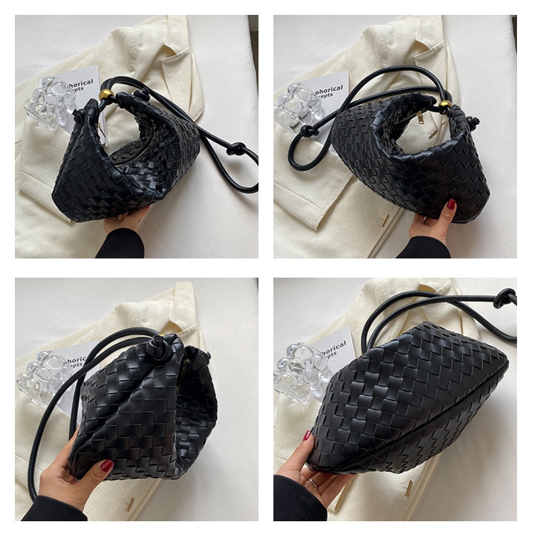 Túi Đeo Chéo Một Dây Dệt Thời Trang Phong Cách Phương Tây Mới 2022 Dành Cho Bạn Nữ