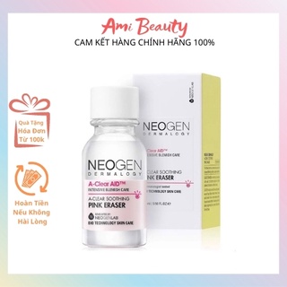 Chấm mụn 2 lớp xẹp mụn sau 4h neogen dermalogy a-clear aid soothing pink eraser 15ml