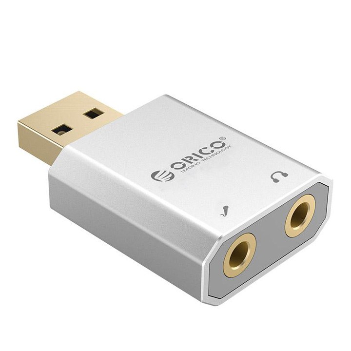 Sound card (card âm thanh) gắn cổng USB Orico SC2 PK39
