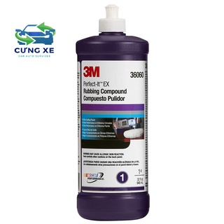 Sáp đánh bóng phá xước 3m 36060 bước 1 chai 946ml