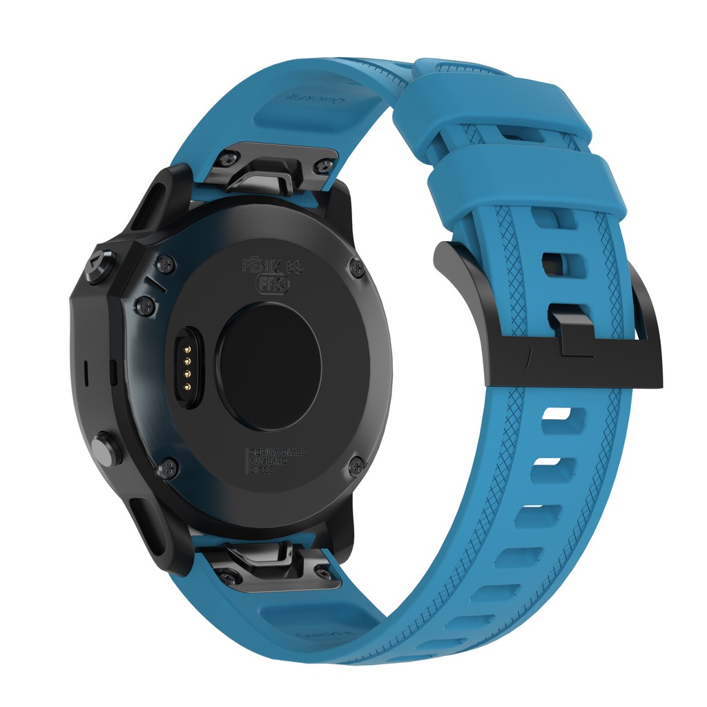 Dây Đeo Silicon 20mm Cho Đồng Hồ Garmin Fenix 6s/6s Pro/Fenix 5s/5s Plus/D2 Delta S