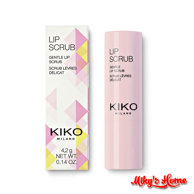 Son tẩy da chết cho môi Kiko Gentle Lip Scrub - Italia Milano