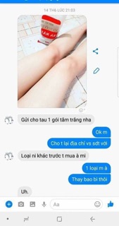 Bột tắm trắng thảo mộc Tâm An