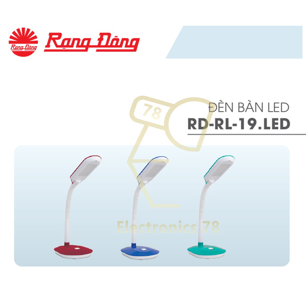 [Chính hãng] Đèn bàn Led 5W bảo vệ mắt Rạng Đông (RD_RL_19)