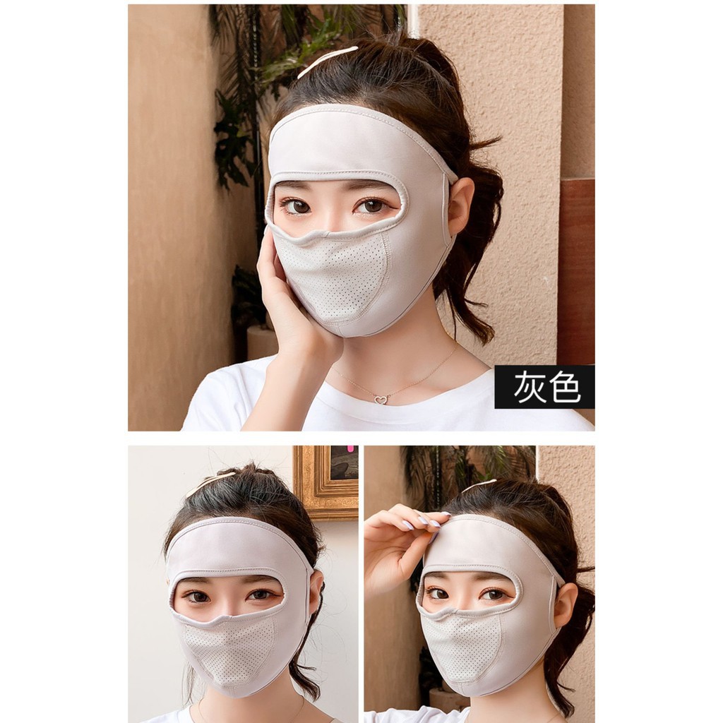 Khẩu Trang Ninja Chống Nắng Có Lỗ Thông Hơi, Chống Tia UV Cực Tốt