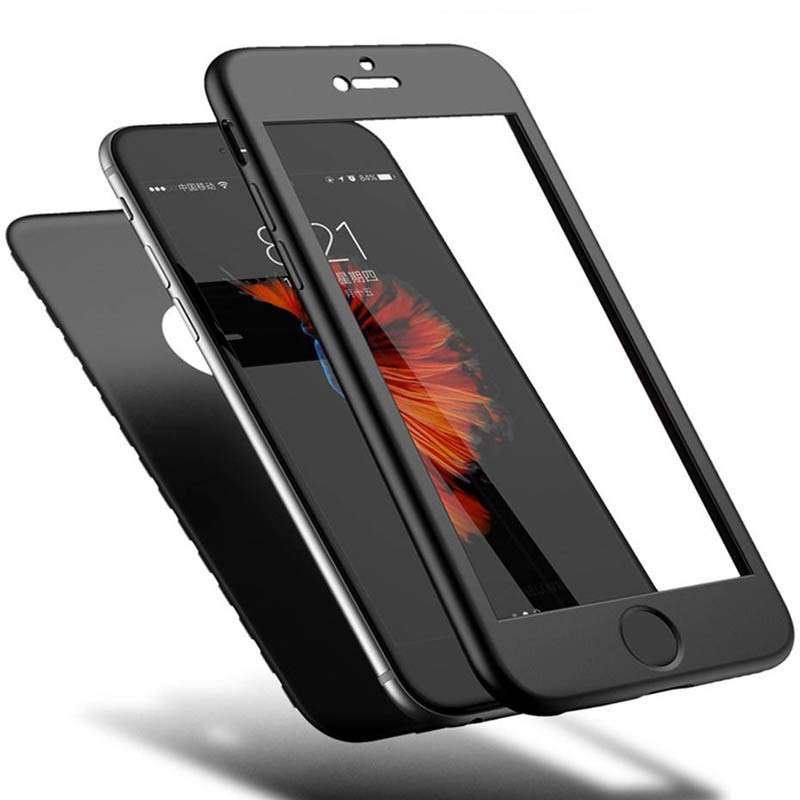Ốp lưng mềm bảo vệ toàn diện cho iPhone 5 5s SE 6 6s 8 7 Plus X XS Max XR 360° Full Cover Phone Case | BigBuy360 - bigbuy360.vn