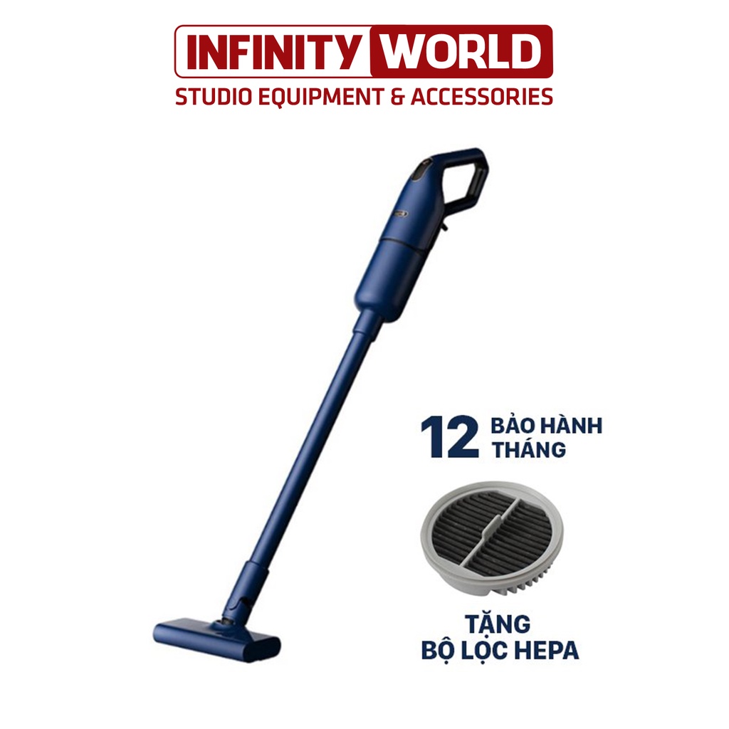 Máy hút bụi cầm tay gia đình cao cấp Deerma DEM DX1000 - Lực hút siêu mạnh 16000Pa