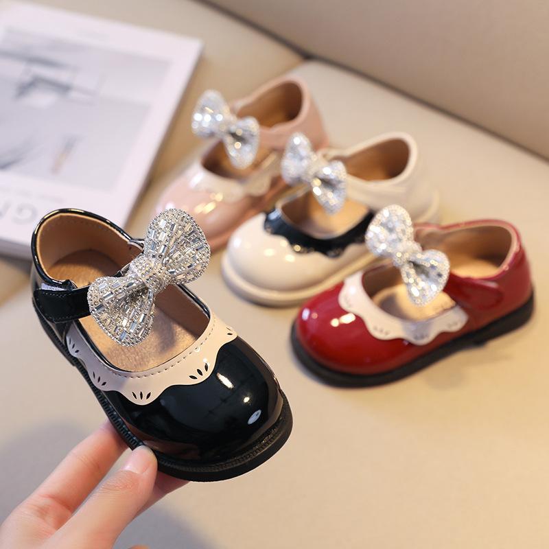 Giày Búp Bê Nơ Đá Vintage Gót Vuông Siêu Mềm Hàng Loại 1 Fullbox