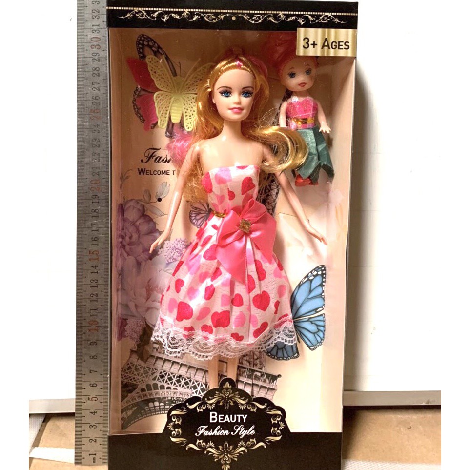 (MUA 1 TẶNG 1) Đồ chơi Búp bê Barbie - mua búp bê lớn tặng kèm búp bê nhỏ