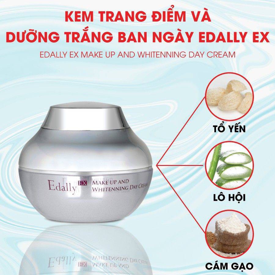 Kem trang điểm và dưỡng trắng ban ngày Edally EX - Make Up And Whitenning Day Cream