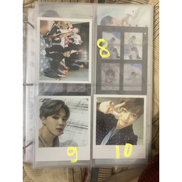 CARD ẢNH BTS OFFICIAL CÁC ALBUM ERA WINGS BUTTER SKOOL LUV AFFAIR