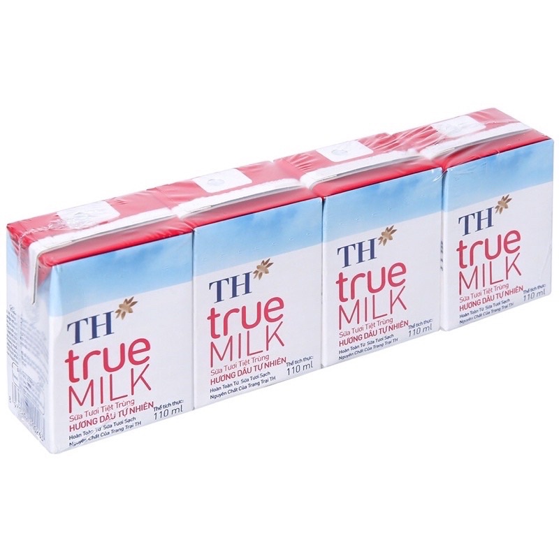 (Sẵn Kho) Sữa TH true Milk 110ml