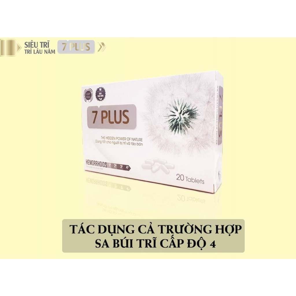 Hỗ trợ giảm táo bón, hỗ trợ giảm các triệu chứng của trĩ