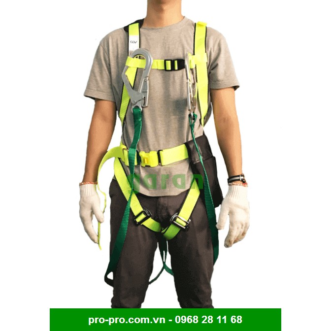 Dây Đai Toàn Thân COV Hàn Quốc 1 Hoặc 2 Móc Lớn