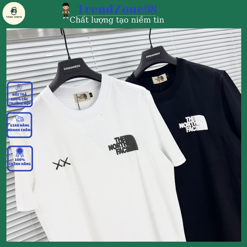 Áo phông GUCCI THE NORTH FACE NEW cực hót, phong cách phù hợp đi làm, đi chơi TrendZone98 AP29