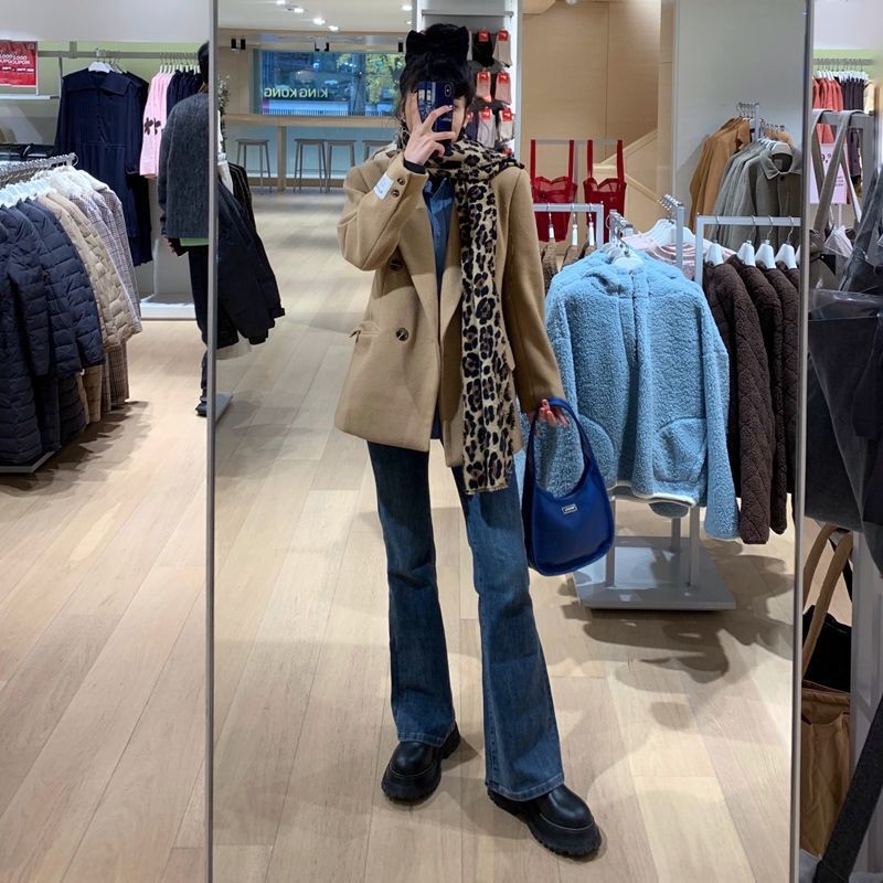 Quần dài ống loe lưng cao thời trang cho các bạn nữ | BigBuy360 - bigbuy360.vn