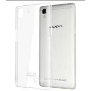Bộ ốp lưng silicon Oppo R7 Lite (Trắng) + Kính Cường Lực 2.5D