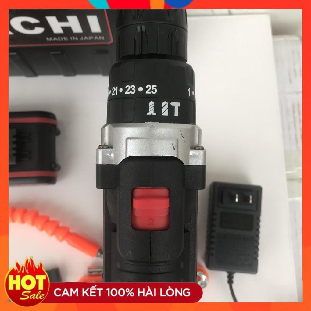 [Hàng Tốt] Máy khoan pin Hitachi 36V 3 chức năng động cơ dây đồng 100%