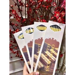 Bộ 10 Đôi Đũa Mạ Vàng Hàn Quốc