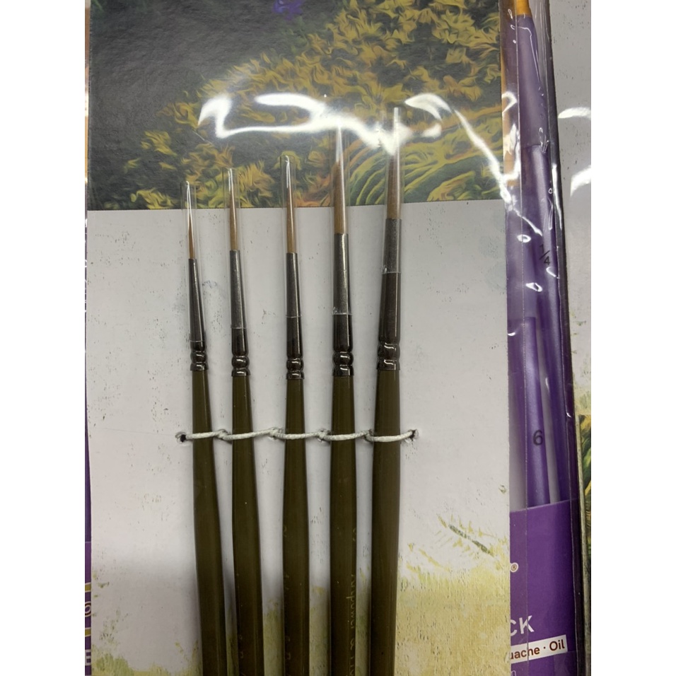 Bộ cọ cơ bản ArtPower chuyên dụng vẽ màu nước và Acrylic