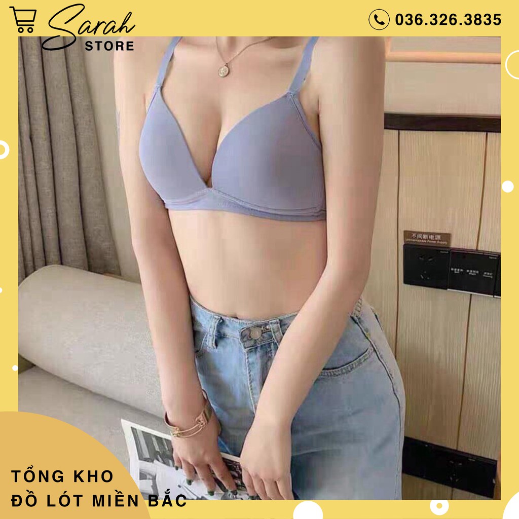 Áo Xuất Nhật Su Trơn Đệm Mỏng Không Gọng Mẫu Mới 2020 008 | BigBuy360 - bigbuy360.vn