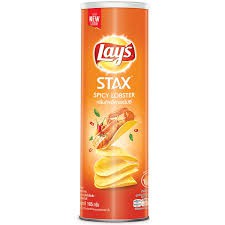 [Mã 66FMCGSALE hoàn 8% đơn 500K] Snack Khoai Tây Lay's Stax Vị Tôm Hùm 105G