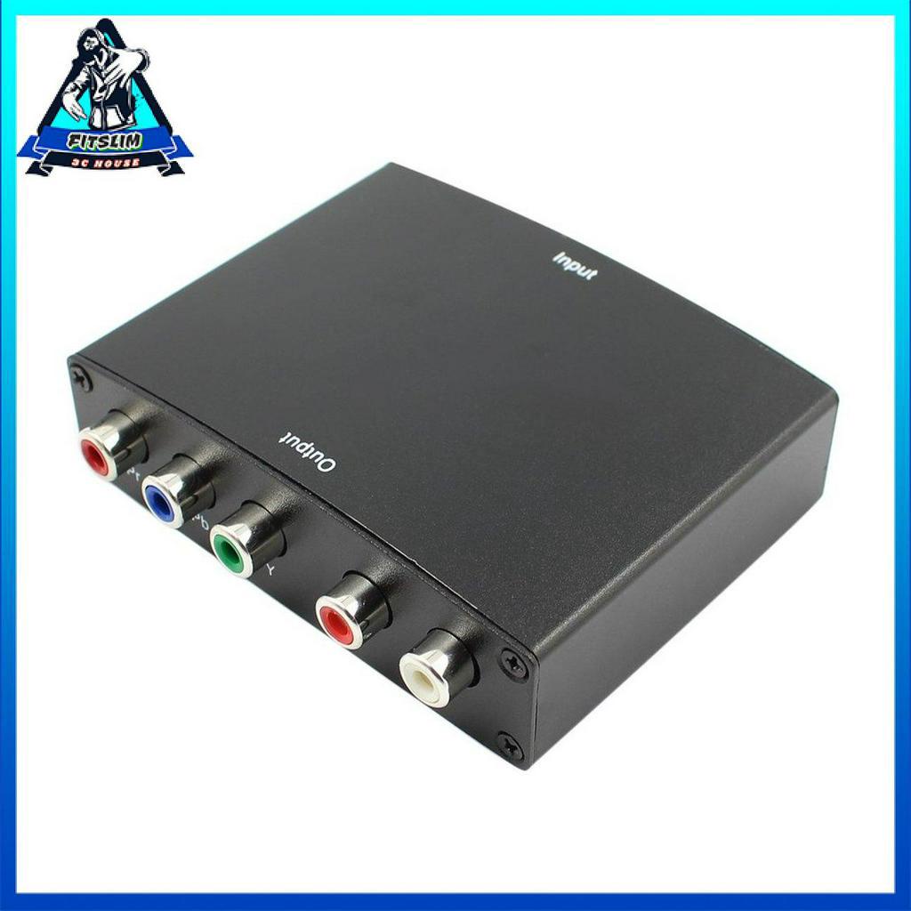 Bộ chuyển đổi bộ chuyển đổi âm thanh 4K HDMI sang 5RCA RGB Component YPbPr Video + R / L