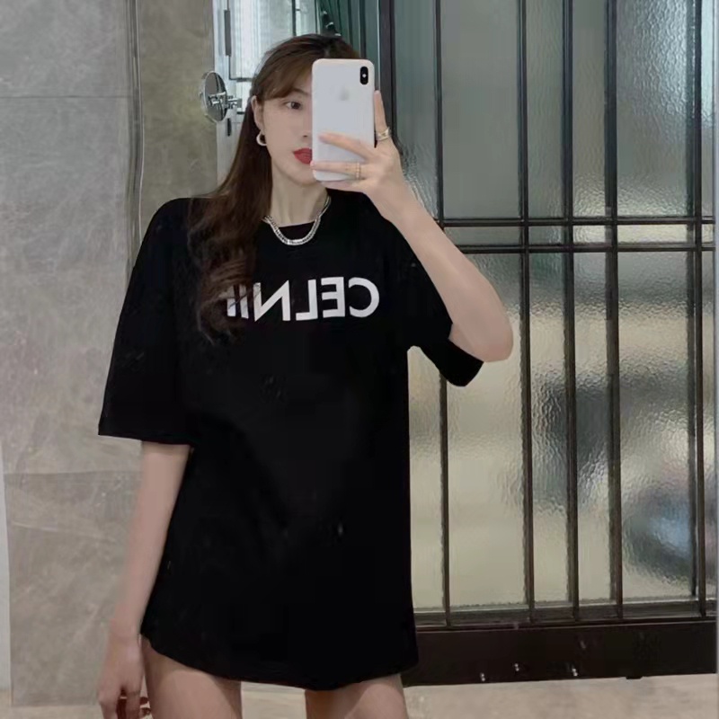 Áo Thun Trắng Tay Ngắn Dáng Rộng Phong Cách Hàn Quốc Thời Trang Mùa Hè Cho Nữ