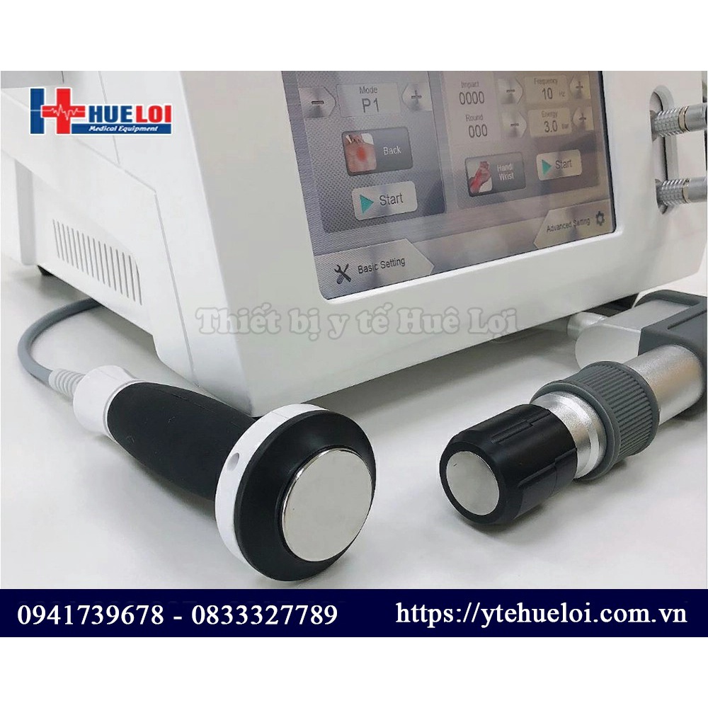 Máy xung kích tích hợp siêu âm trị liệu