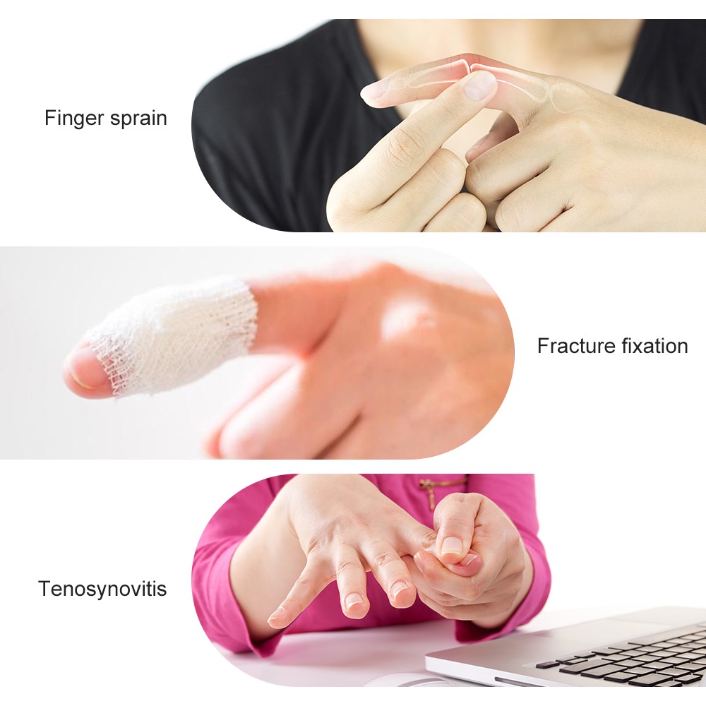 Nẹp cố định ngón tay trỏ SALORIE hỗ trợ phục hồi chức năng tiện lợi