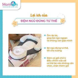 Nệm ngủ đúng tư thế chống rướn, giật mình cho trẻ sơ sinh (JJvoce)