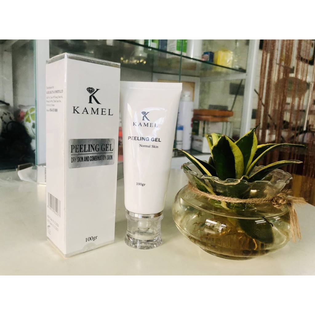 TẨY TẾ BÀO CHẾT, TẨY DA CHẾT PEELING GEL KAMEL  DÙNG CHO DA HỖN HỢP VÀ DA KHÔ