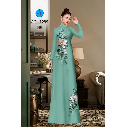 Vải áo dài hoa eo