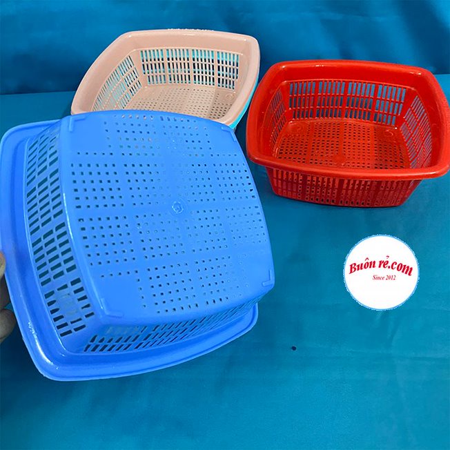 Rổ mùi Song Long đa năng - Rổ nhựa vuông mini - 01444